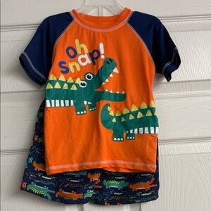 Alligator swim set